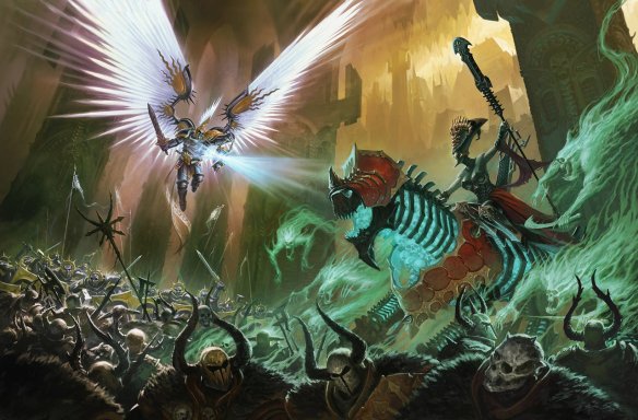 stormcast__death_guys_and_chaos_dudes_in_a_fight_by_bmacsmith-d9skb9j